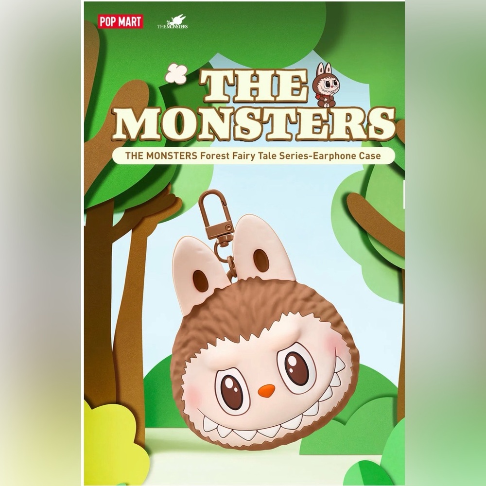 Authentic THE MONSTERS Forest Fairy Tale - Earphone Case - Membership Exclusive